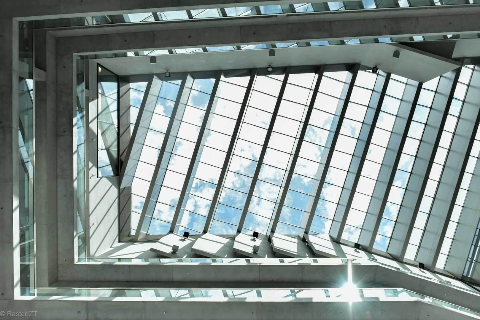 Universität für angewandte Kunst - Glasdach